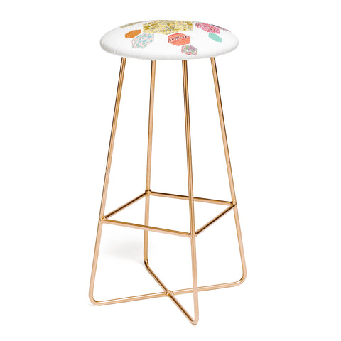 Valentina Ramos Summer honeycomb Bar Stool