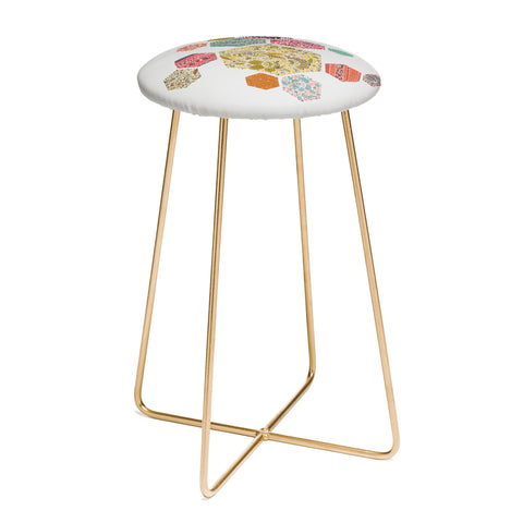 Valentina Ramos Summer honeycomb Counter Stool
