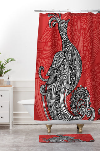 Valentina Ramos The Bird Shower Curtain And Mat