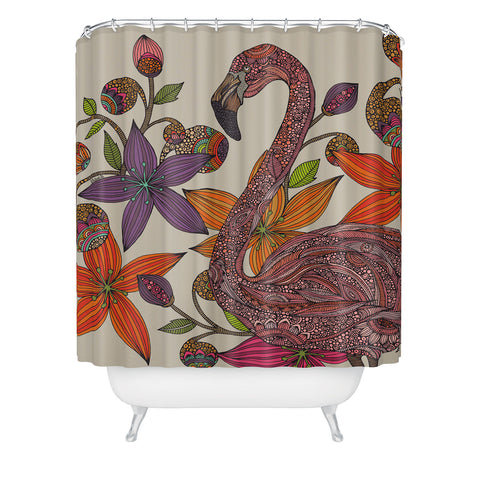 Valentina Ramos The Flamingo Shower Curtain