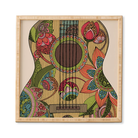 Valentina Ramos The guitar Framed Wall Art