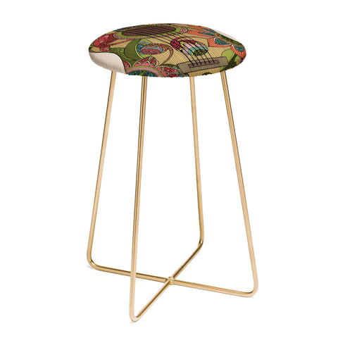 Valentina Ramos The guitar Counter Stool