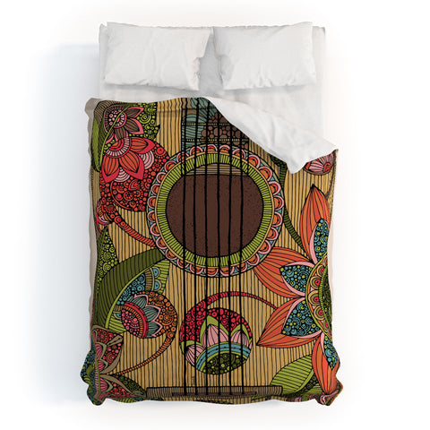 Valentina Ramos The guitar Duvet Cover