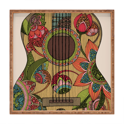 Valentina Ramos The guitar Square Tray