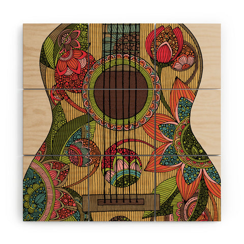 Valentina Ramos The guitar Wood Wall Mural