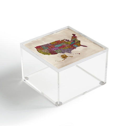 Valentina Ramos The home of the Brave Acrylic Box