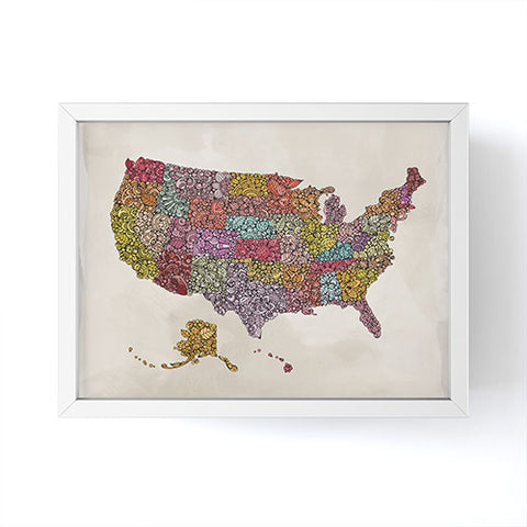 Valentina Ramos The home of the Brave Framed Mini Art Print