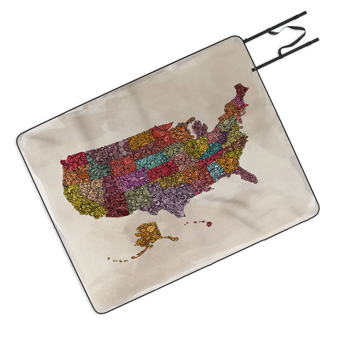 Valentina Ramos The home of the Brave Picnic Blanket