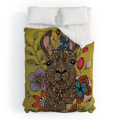 Valentina Ramos The Llama Duvet Cover