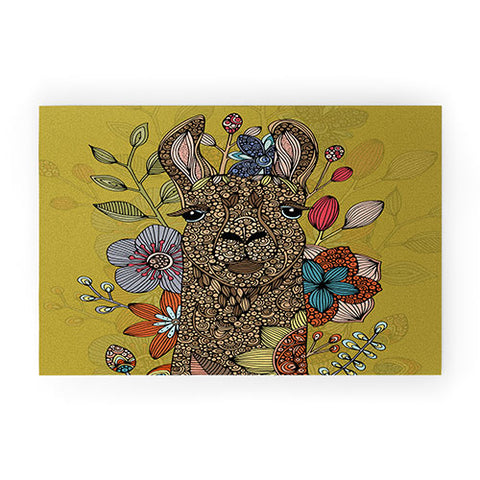 Valentina Ramos The Llama Welcome Mat