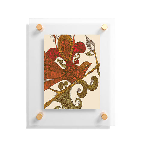 Valentina Ramos The Orange Bird Floating Acrylic Print