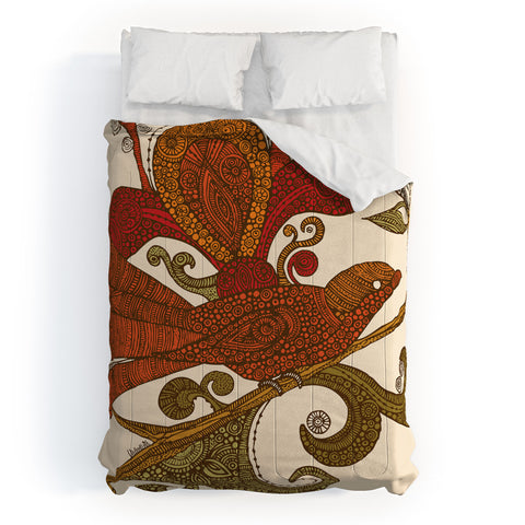 Valentina Ramos The Orange Bird Comforter