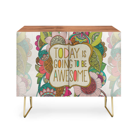 Valentina Ramos Today Is Going To Be Awesome Credenza