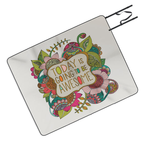 Valentina Ramos Today Is Going To Be Awesome Picnic Blanket