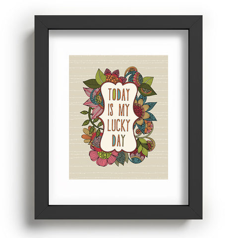 Valentina Ramos Today Is My Lucky Day Recessed Framing Rectangle