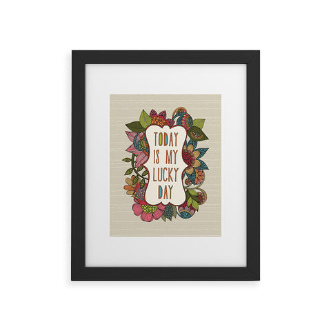 Valentina Ramos Today Is My Lucky Day Framed Art Print