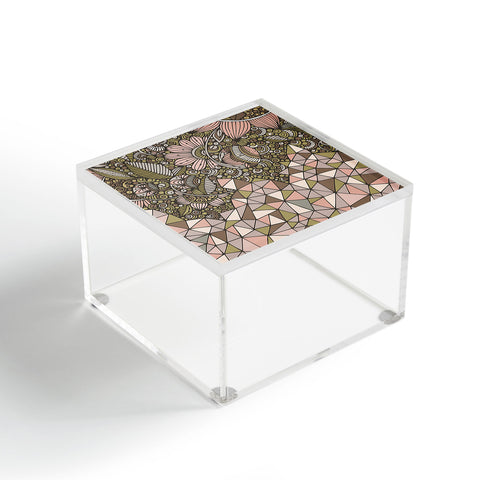 Valentina Ramos Triangle and Flowers Acrylic Box