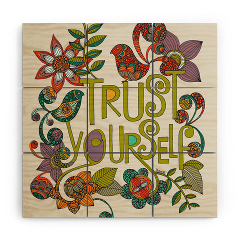 Valentina Ramos Trust Yourself Wood Wall Mural