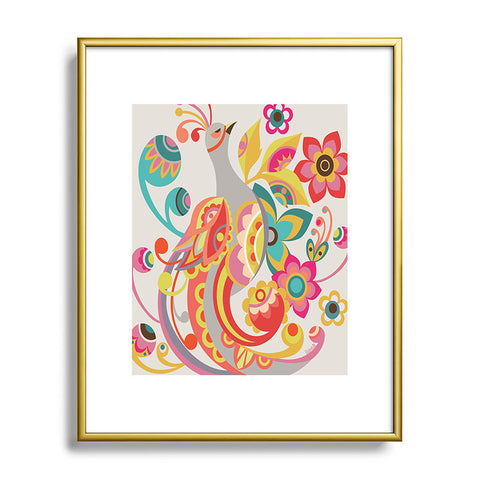 Valentina Ramos Unwavering Avis Metal Framed Art Print