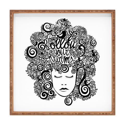 Valentina Ramos Your Dreams Square Tray