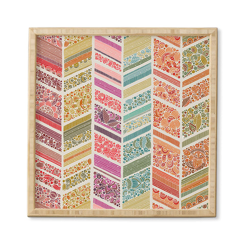 Valentina Ramos ZigZag Summer Framed Wall Art