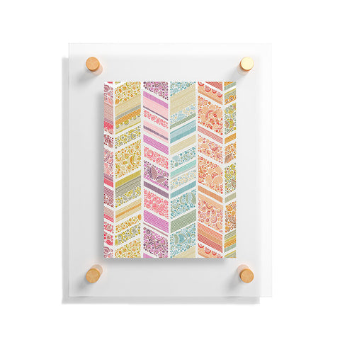 Valentina Ramos ZigZag Summer Floating Acrylic Print