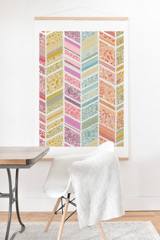 Valentina Ramos ZigZag Summer Art Print And Hanger