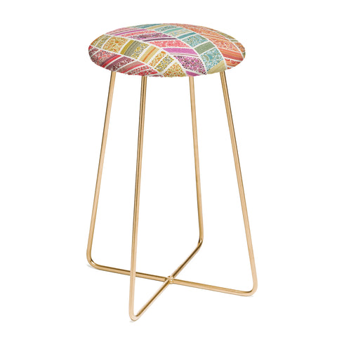 Valentina Ramos ZigZag Summer Counter Stool