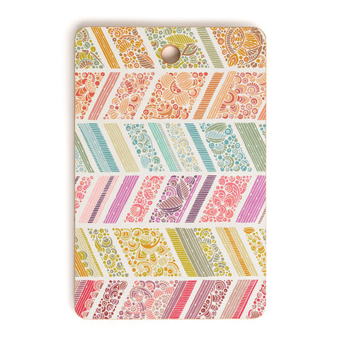 Valentina Ramos ZigZag Summer Cutting Board Rectangle