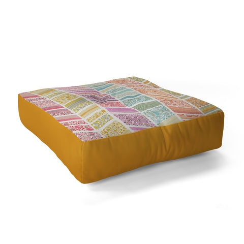 Valentina Ramos ZigZag Summer Floor Pillow Square