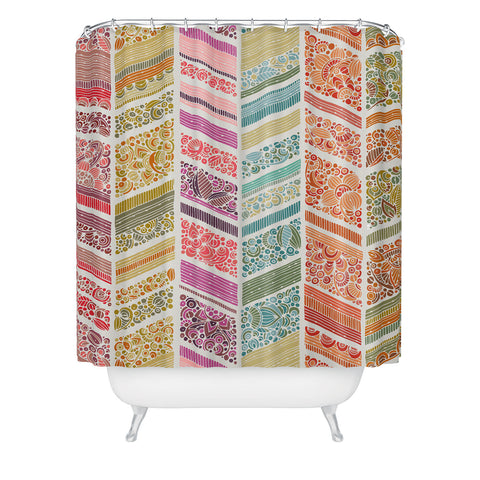 Valentina Ramos ZigZag Summer Shower Curtain