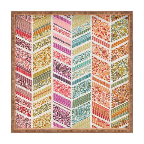 Valentina Ramos ZigZag Summer Square Tray