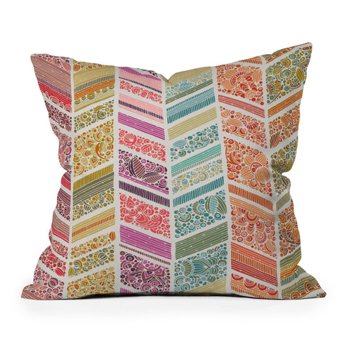 Valentina Ramos ZigZag Summer Throw Pillow