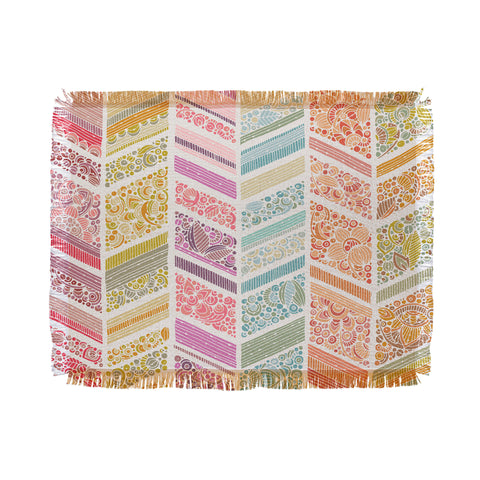 Valentina Ramos ZigZag Summer Throw Blanket