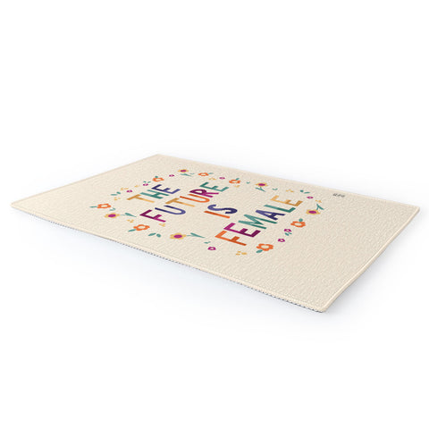 Valeria Frustaci The future is female I Area Rug