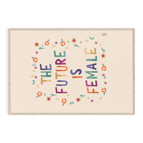Valeria Frustaci The future is female I Outdoor Rug