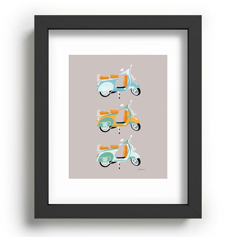 Valeria Frustaci Vespa I Recessed Framing Rectangle