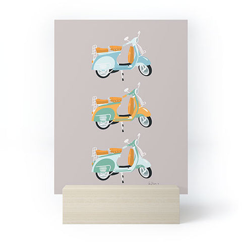 Valeria Frustaci Vespa I Mini Art Print
