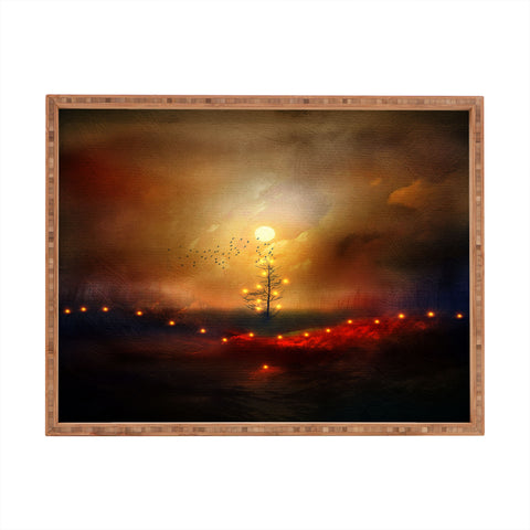 Viviana Gonzalez A Beautiful Christmas Rectangular Tray