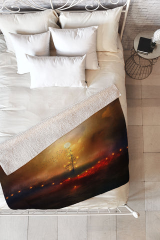 Viviana Gonzalez A Beautiful Christmas Fleece Throw Blanket