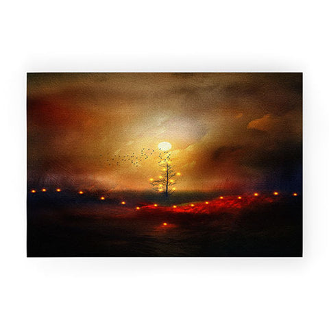 Viviana Gonzalez A Beautiful Christmas Welcome Mat