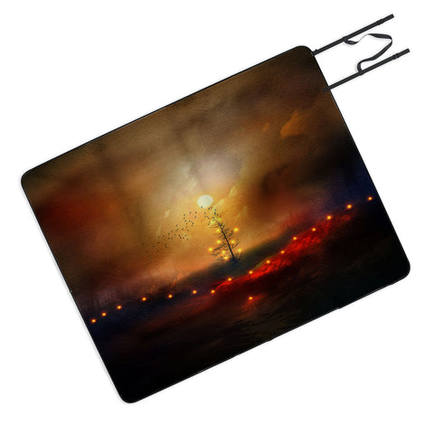 Viviana Gonzalez A Beautiful Christmas Picnic Blanket