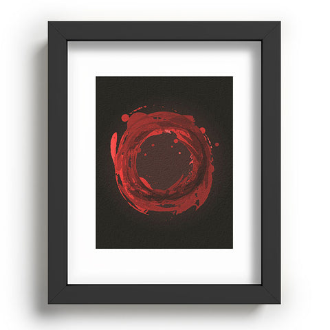 Viviana Gonzalez Abstract Circle 3 Recessed Framing Rectangle