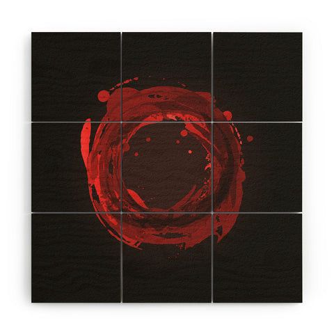 Viviana Gonzalez Abstract Circle 3 Wood Wall Mural