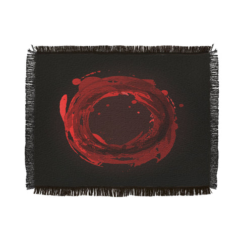 Viviana Gonzalez Abstract Circle 3 Throw Blanket