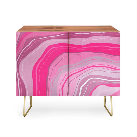 Viviana Gonzalez Agate Inspired Abstract 01 Credenza