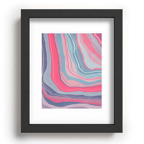 Viviana Gonzalez Agate Inspired Abstract 02 Recessed Framing Rectangle