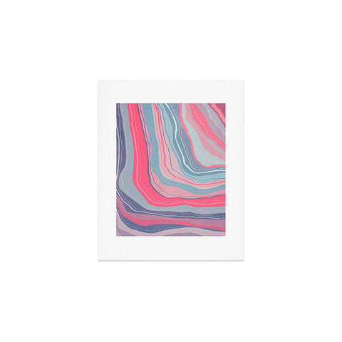 Viviana Gonzalez Agate Inspired Abstract 02 Art Print