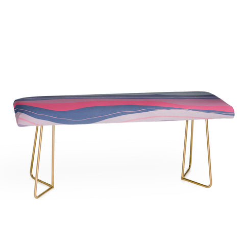 Viviana Gonzalez Agate Inspired Abstract 02 Bench