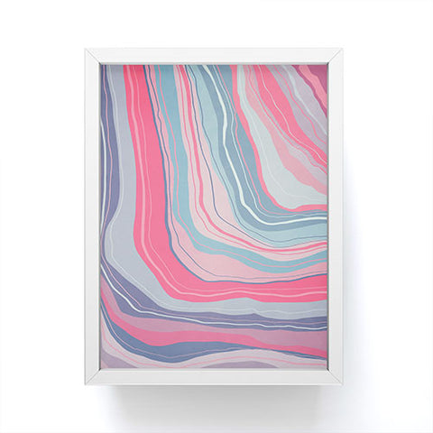Viviana Gonzalez Agate Inspired Abstract 02 Framed Mini Art Print
